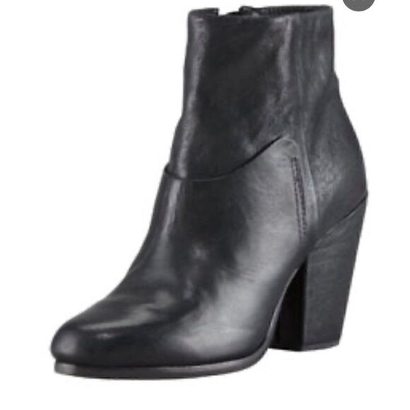 rag & bone Shoes - Rag & Bone Ankle Western Black Boots Size 37.5